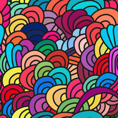Abstract seamless patterns.