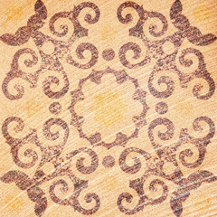Decorative brown sand stone tile background