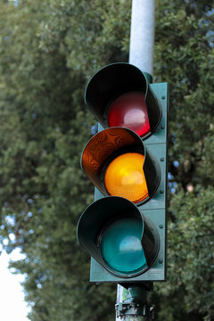 Gelbe Ampel