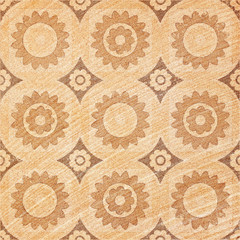 Fototapeta na wymiar Decorative brown sand stone tile background