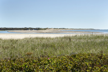 Buzzards Bay shoreline in Dartmouth