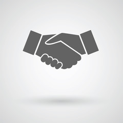 handshake vector icon