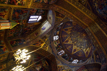 Fototapeta na wymiar Vank Cathedral, Jolfa, Esfahan, Iran