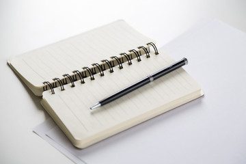 Spiral notepad and pen