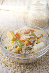 rice with vegetables