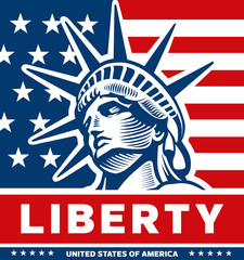 Statue of Liberty. New York landmark and symbol of Freedom and Democracy. © volod2943