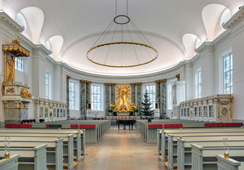 Interior of Gothenburg Cathedral, Sweden