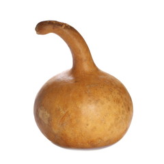 calabash isolated on white background