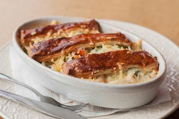  Baked vegetables with cheese