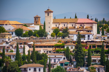 Albaicin landscape, Granada, Spain