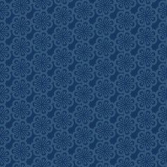 Seamless pattern of abstract flowers. Vector illustration backgr