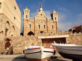 Saint Stephan's catedral, Batroun, Lebanon
