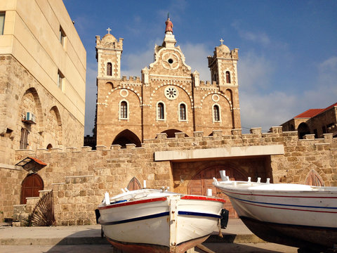 Saint Stephan's catedral, Batroun, Lebanon