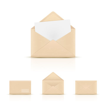 Brown paper envelopes