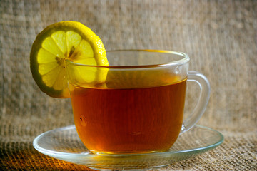 Tea with lemon