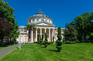 Fototapeta premium The Romanian Atheneum,Bucharest, Romania