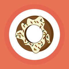 breakfast graphic design, vector illustration