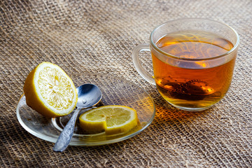 Tea with lemon