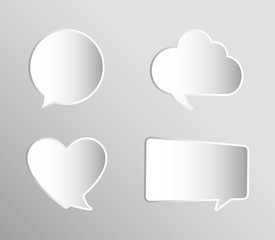 Flat illustration about bubble design 