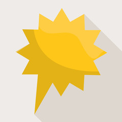 Flat illustration about bubble design 