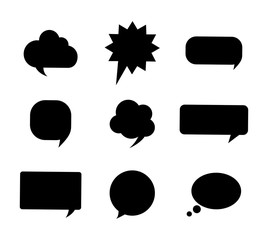 Flat illustration about bubble design 