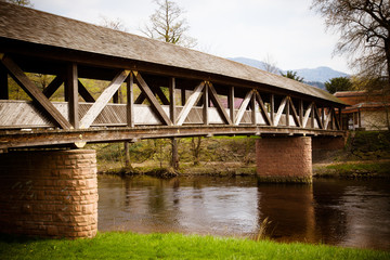 Amazing old school bridge