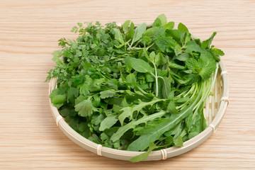 ハーブの盛り合わせ