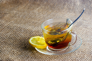 Tea with lemon