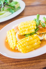 Spicy corn salad