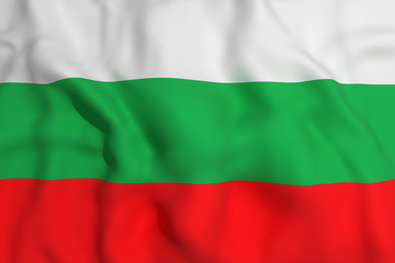Obraz premium Bulgaria flag