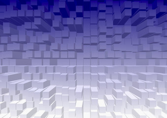  3D texture cubic pattern. illustration background