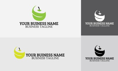 apple vector logo and business concepts