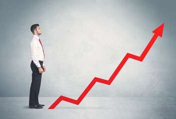 Climbing on red graph arrow