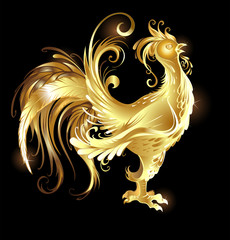 Gold Rooster