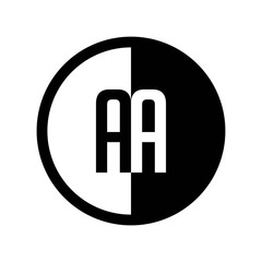 INITIAL CIRCLE HALF LOGO