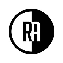 INITIAL CIRCLE HALF LOGO