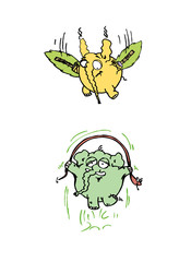 cartoons elephants 2