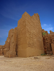 Anscient Temple of Karnak in Luxor - Ruined Thebes Egypt