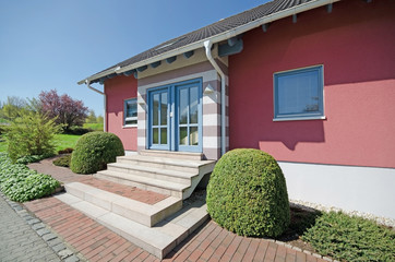 Eingangsbereich Einfamilienhaus