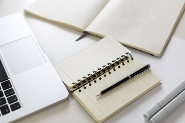 Notepads, keyboards and pen