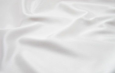 white satin fabric as background