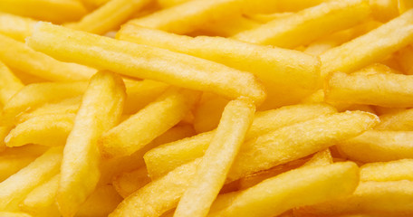 French fries background