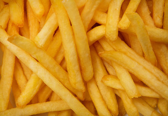 French fries background