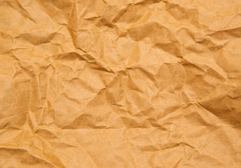 Crumpled paper for background usage