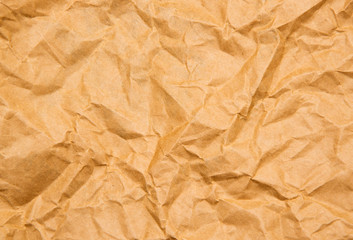 Crumpled paper for background usage