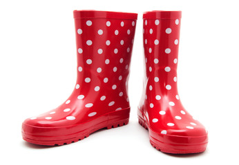 red boots on white © nata777_7