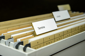 Hängemappe-Termine