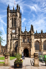 Fototapeta na wymiar Kathedrale von Manchester, England