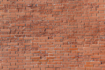 Naklejka premium Background of old vintage red brick wall
