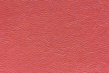 closeup red leather